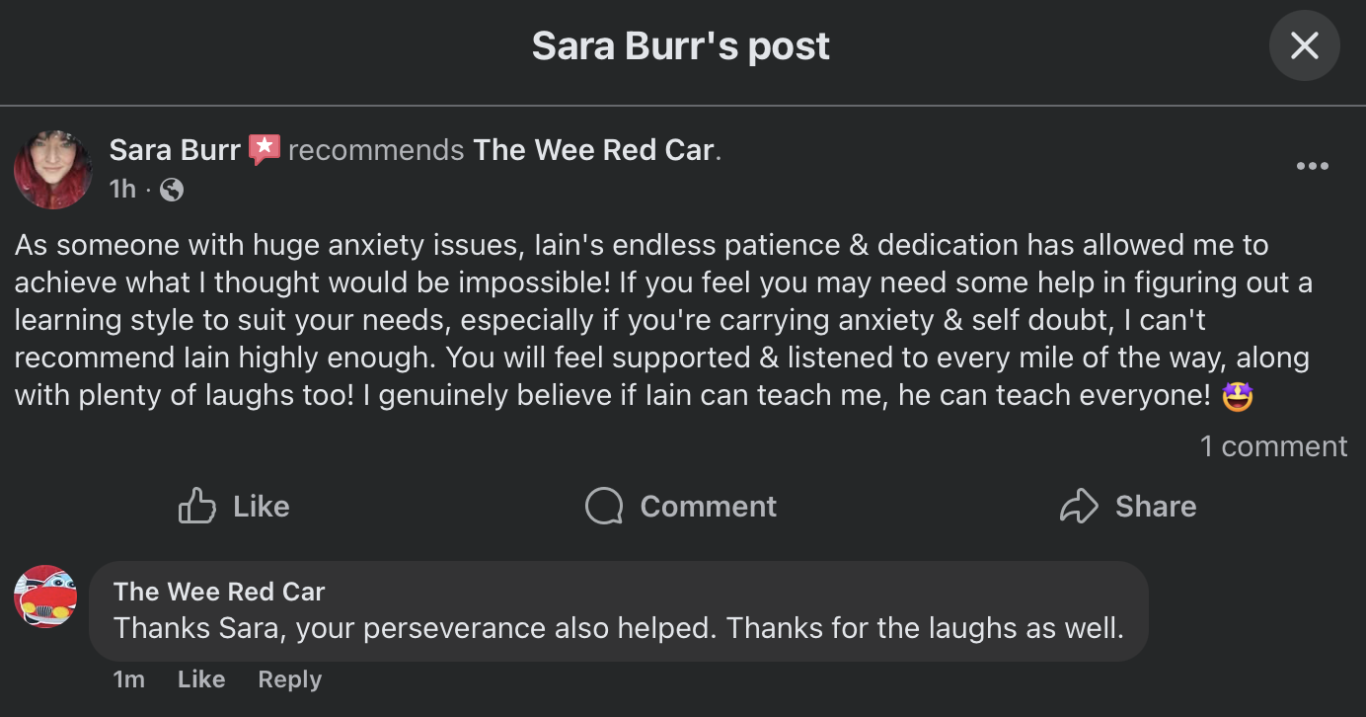 Carole Napier's post